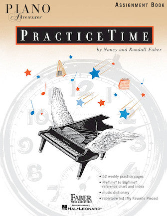 Piano Adventures PracticeTime Assignment Book