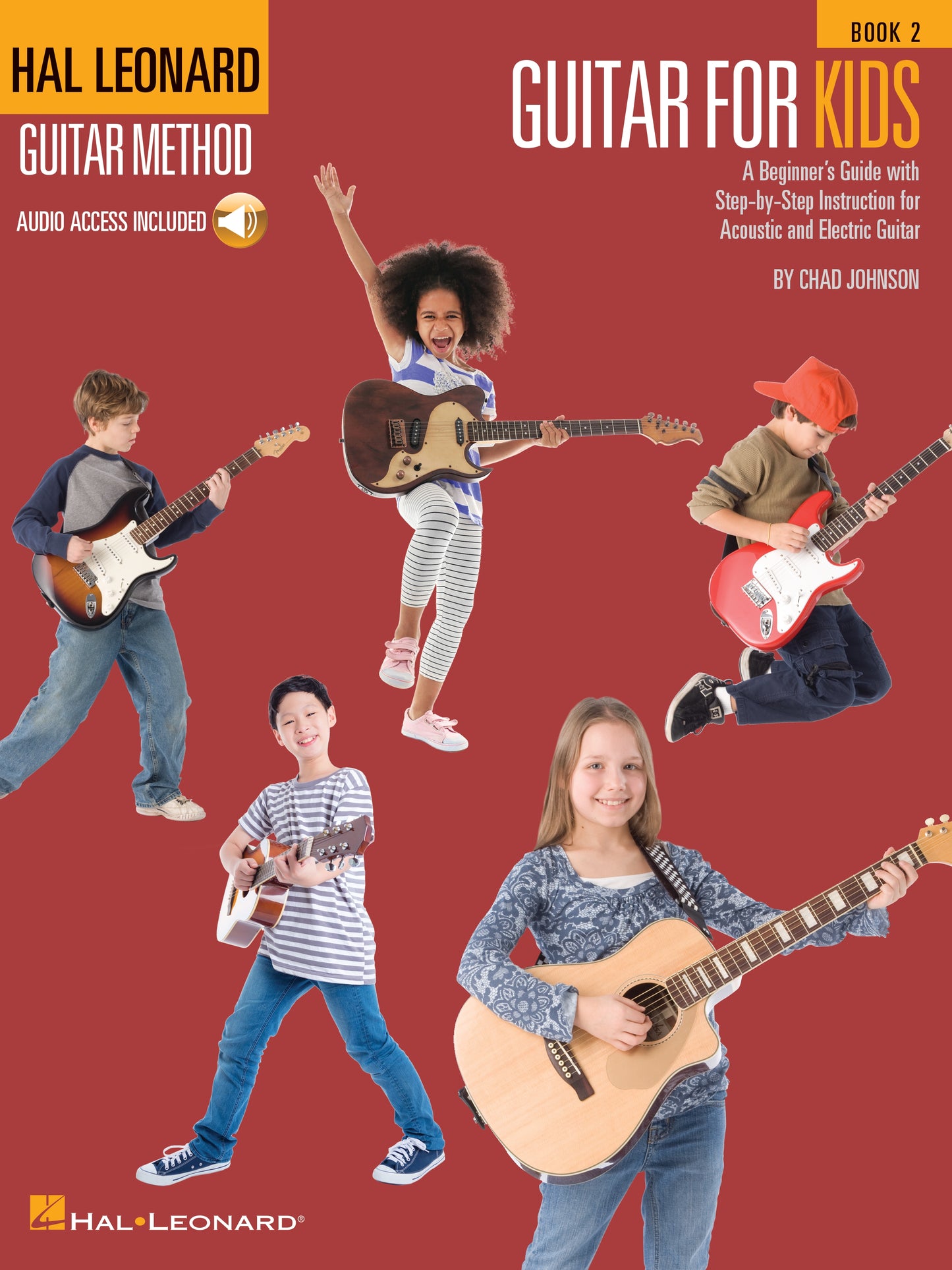 Hal Leonard Guitar For Kids, Book 2 w/Audio Access