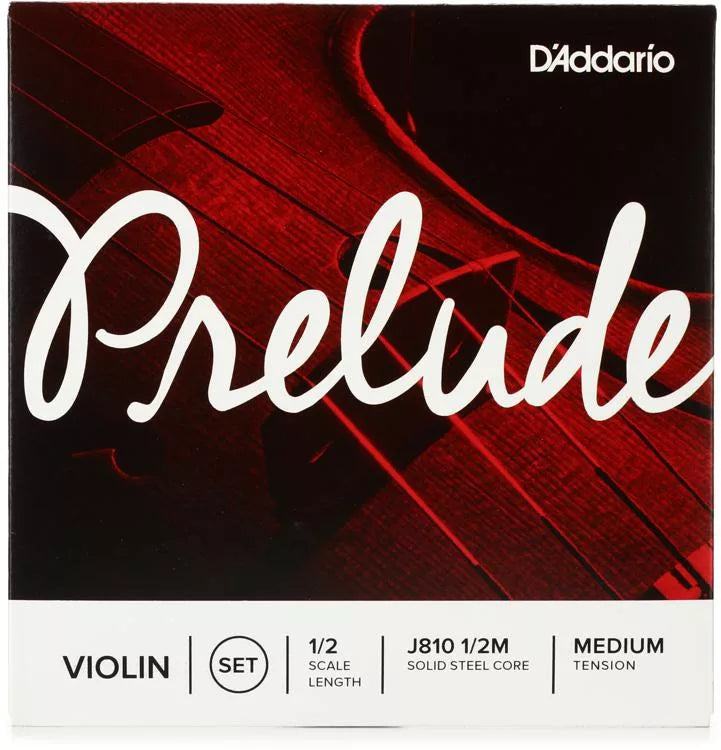 D'addario Prelude Violin Strings 1/2, Set
