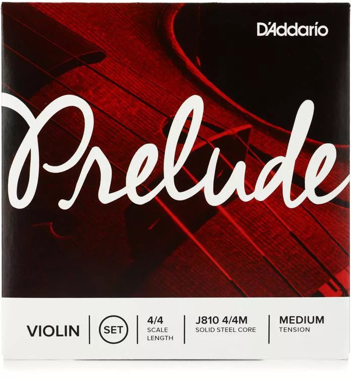 D'addario Prelude Violin Strings 4/4, Set