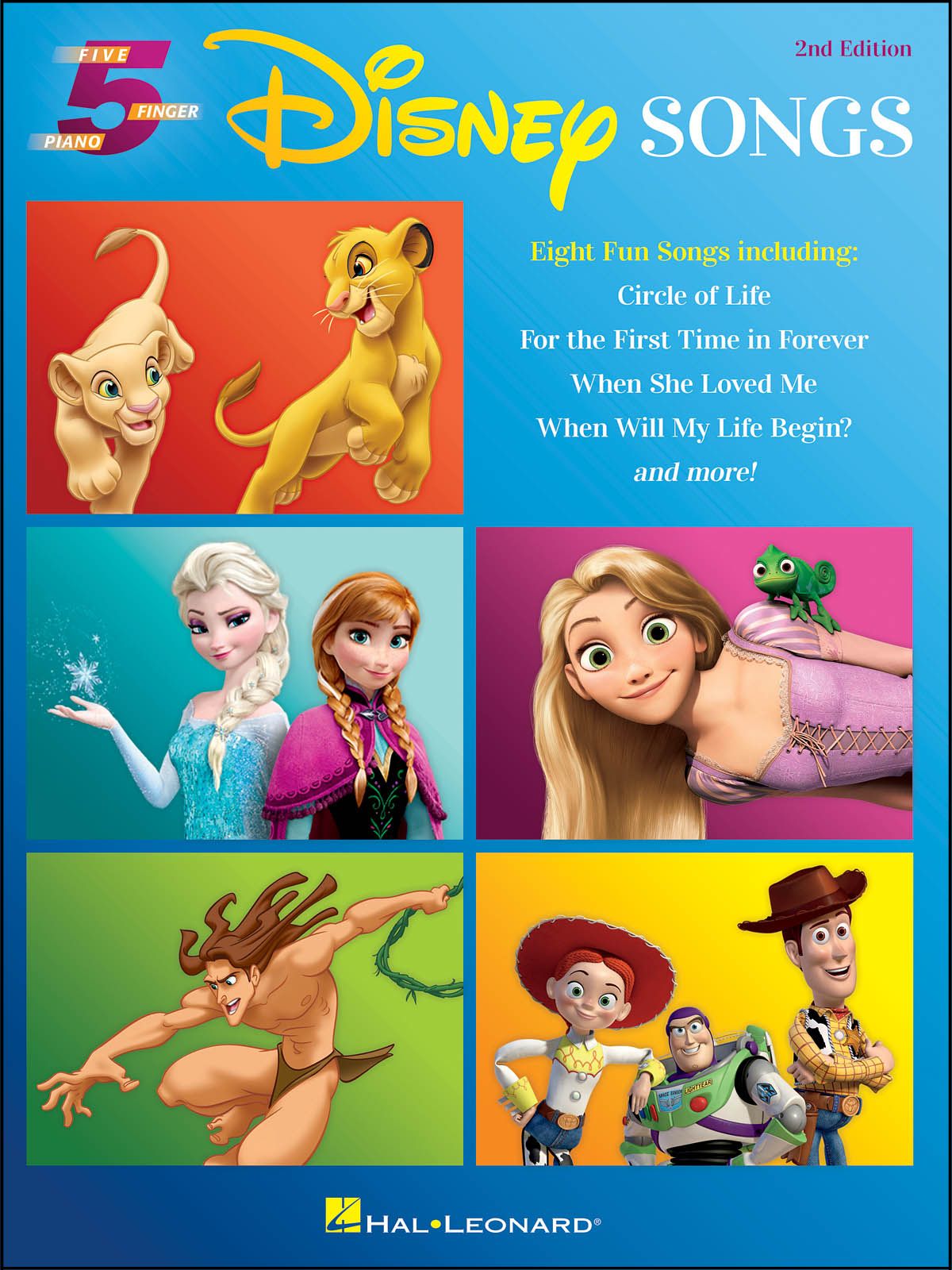 Disney Songs - 5 Five Finger - 2nd Edition