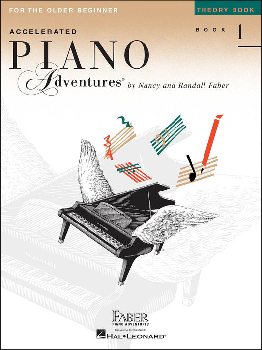 Accelerated Piano Adventures For The Older Beginner Book 1 - Theory Book