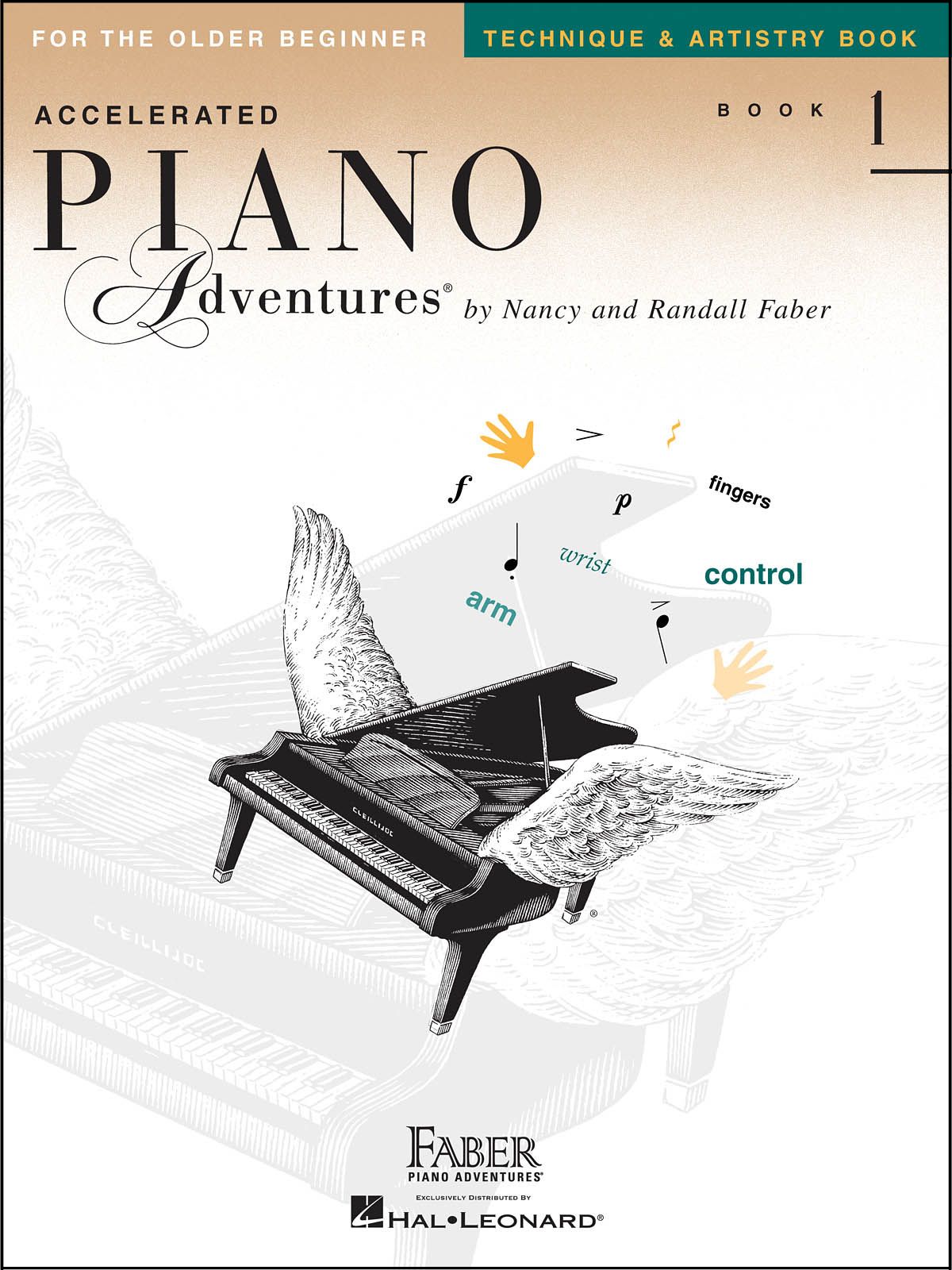 Accelerated Piano Adventures For The Older Beginner Book 1 - Technique and Artistry Book