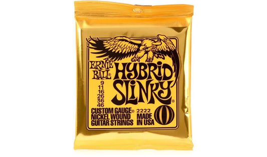 Ernie Ball 2222 Hybrid Slinky Electric Guitar Strings