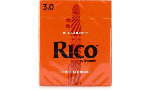 Rico Clarinet Reeds 3.0 (10 Pack)