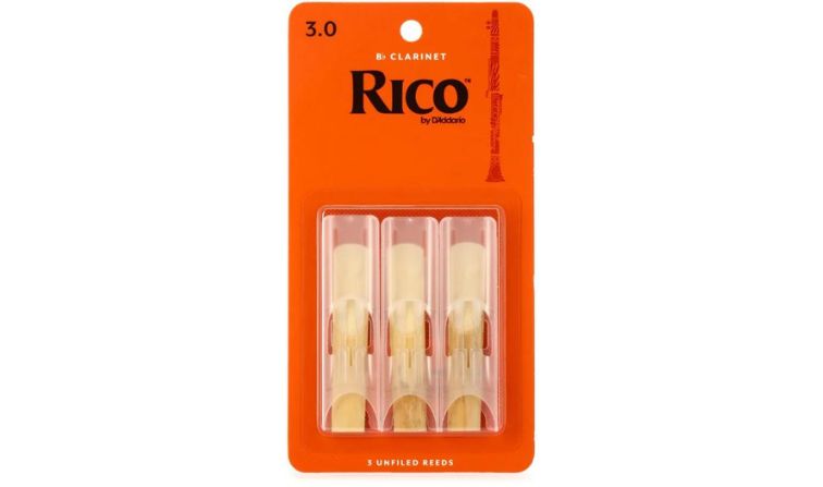 Rico Clarinet Reeds 3.0 (3 Pack)