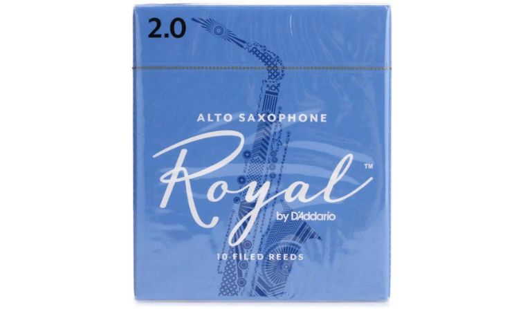 Rico Royal Alto Saxophone Reeds Strength 2.0 (10 Pack)