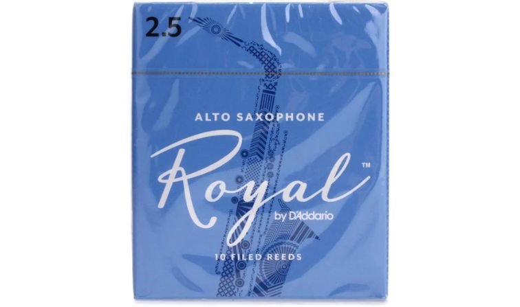 Rico Royal Alto Saxophone Reeds Strength 2.5 (10 Pack)