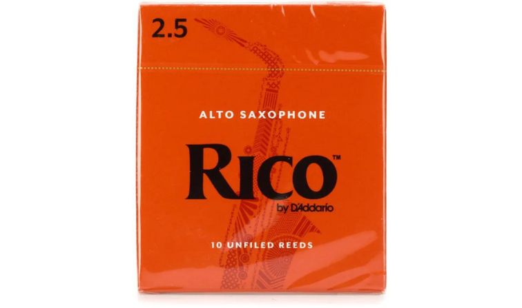 Rico Alto Saxophone Reeds 2.5 (10 Pack)