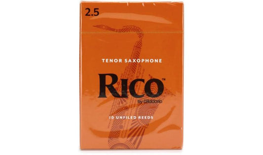 Rico Tenor Saxophone Reeds 2.5 (10 Pack)