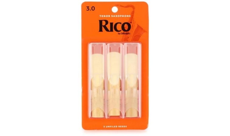 Rico Tenor Saxophone Reeds 3.0 (3 Pack)