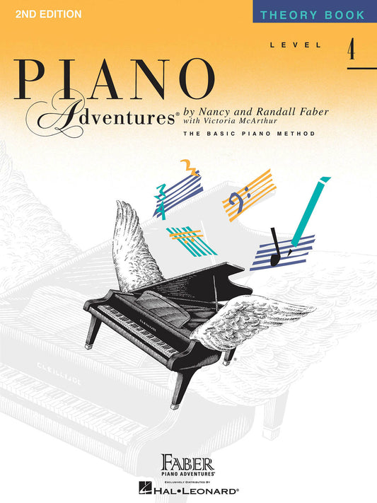 Piano Adventures Level 4 - Theory Book - 2nd Edition