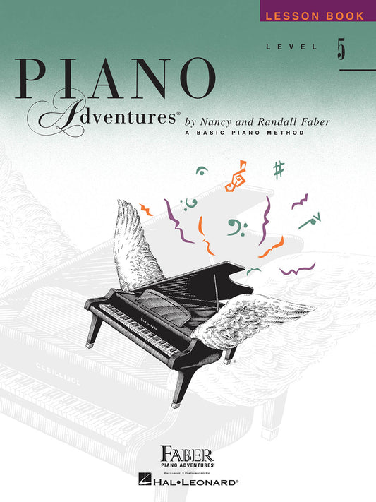 Piano Adventures Level 5 - Lesson Book - 2nd Edition