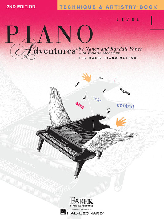 Piano Adventures Level 1 - Technique and Artistry Book - 2nd Edition