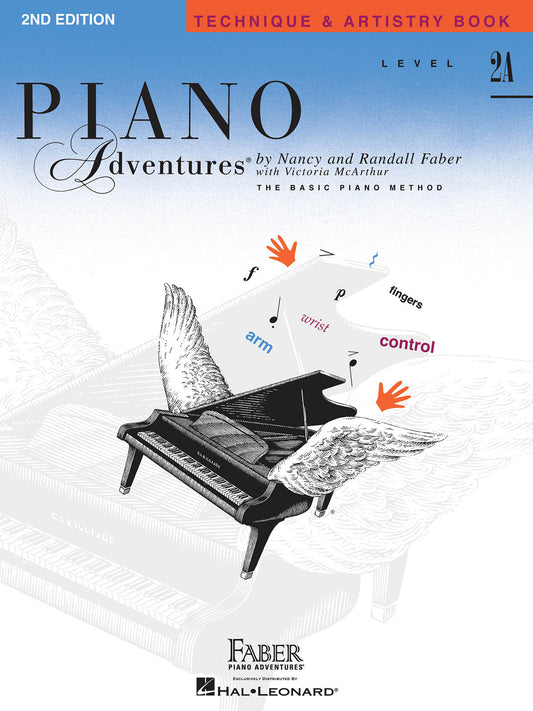 Piano Adventures Level 2A - Technique and Artistry Book - 2nd Edition