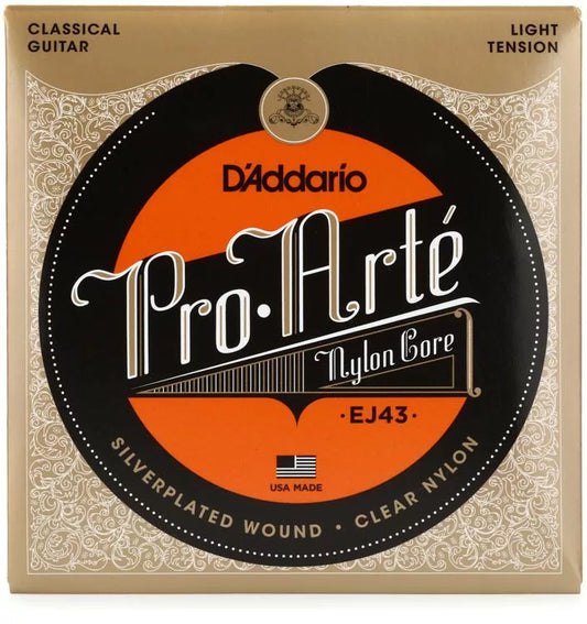 D'addario EJ43 ProArte Classical Guitar Strings - Light