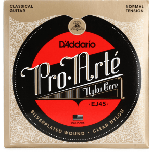 D'addario EJ45 ProArte Classical Guitar Strings - Normal Tension