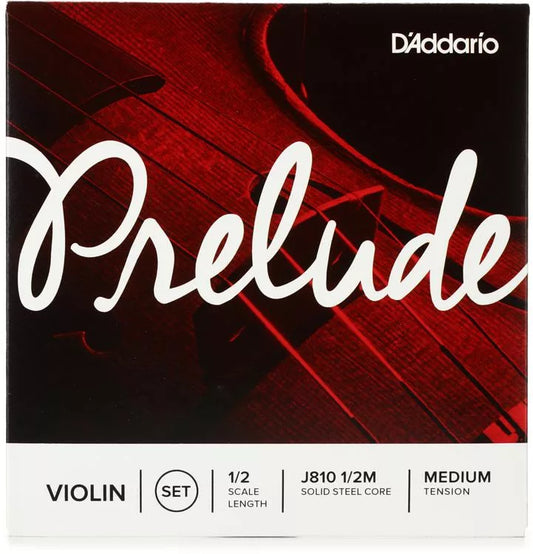 D'addario Prelude Violin Strings 1/2, Set